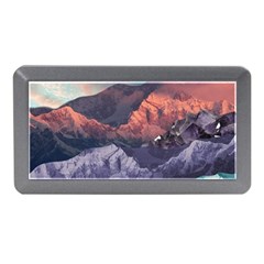 Adventure Psychedelic Mountain Memory Card Reader (mini) by uniart180623