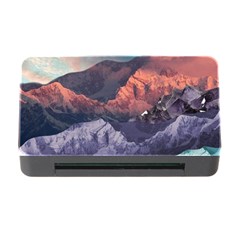 Adventure Psychedelic Mountain Memory Card Reader With Cf by uniart180623