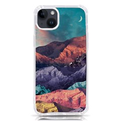 Adventure Psychedelic Mountain Iphone 14 Plus Tpu Uv Print Case by uniart180623