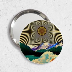 Surreal Art Psychadelic Mountain 2 25  Handbag Mirrors by uniart180623