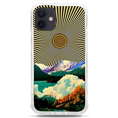 Surreal Art Psychadelic Mountain Iphone 12 Mini Tpu Uv Print Case	 by uniart180623