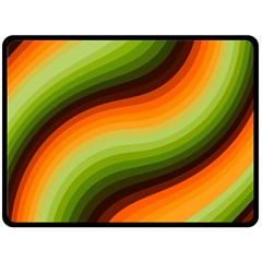 Swirl Abstract Twirl Wavy Wave Pattern Fleece Blanket (Large)