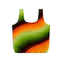 Swirl Abstract Twirl Wavy Wave Pattern Full Print Recycle Bag (s) by pakminggu