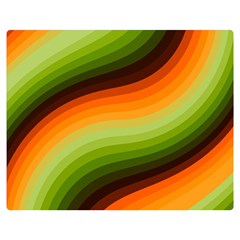 Swirl Abstract Twirl Wavy Wave Pattern Premium Plush Fleece Blanket (medium) by pakminggu