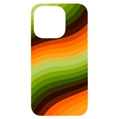 Swirl Abstract Twirl Wavy Wave Pattern Iphone 14 Pro Black Uv Print Case by pakminggu