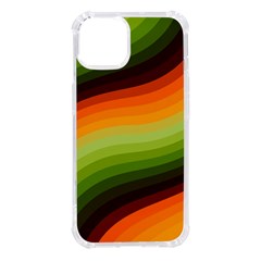 Swirl Abstract Twirl Wavy Wave Pattern Iphone 14 Tpu Uv Print Case by pakminggu