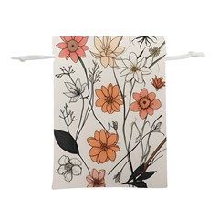 Flowers Pattern Plant Lightweight Drawstring Pouch (s) by pakminggu