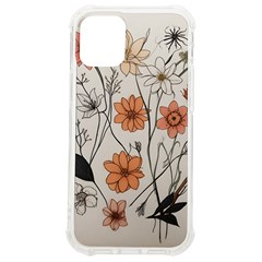 Flowers Pattern Plant Iphone 12 Mini Tpu Uv Print Case	 by pakminggu