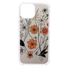 Flowers Pattern Plant Iphone 13 Mini Tpu Uv Print Case