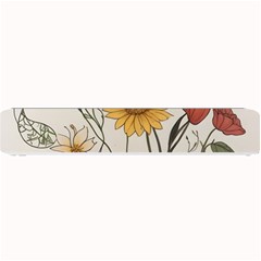 Woman Flower Pattern Small Bar Mat by pakminggu