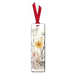 Woman Flower Pattern Small Book Marks by pakminggu