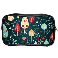 Christmas Tree Pattern Toiletries Bag (two Sides) by pakminggu