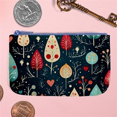 Christmas Tree Pattern Large Coin Purse