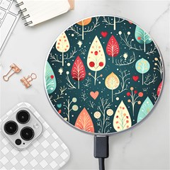 Christmas Tree Pattern Wireless Fast Charger(white) by pakminggu