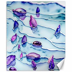 Water Tide Gemstone Canvas 20  X 24  by pakminggu