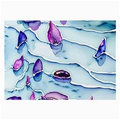 Water Tide Gemstone Large Glasses Cloth by pakminggu