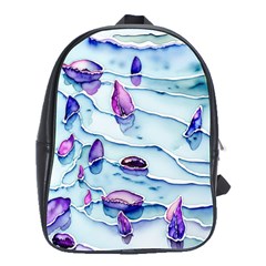 Water Tide Gemstone School Bag (large) by pakminggu