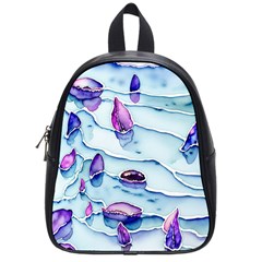 Water Tide Gemstone School Bag (small) by pakminggu