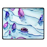 Water Tide Gemstone Fleece Blanket (Small) 50 x40  Blanket Front