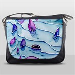 Water Tide Gemstone Messenger Bag Front