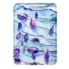 Water Tide Gemstone Rectangular Glass Fridge Magnet (4 Pack)