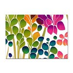 Plants Leaves Colorful Sticker A4 (10 pack) Front