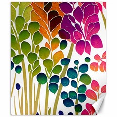 Plants Leaves Colorful Canvas 20  X 24  by pakminggu