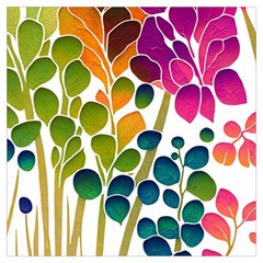 Plants Leaves Colorful Lightweight Scarf  by pakminggu