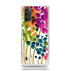 Plants Leaves Colorful Samsung Galaxy S20 6 2 Inch Tpu Uv Case by pakminggu