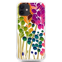 Plants Leaves Colorful Iphone 12/12 Pro Tpu Uv Print Case by pakminggu