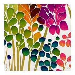 Plants Leaves Colorful Banner And Sign 3  X 3  by pakminggu