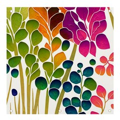 Plants Leaves Colorful Banner And Sign 4  X 4  by pakminggu