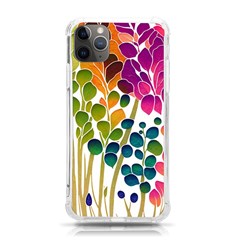 Plants Leaves Colorful Iphone 11 Pro Max 6 5 Inch Tpu Uv Print Case by pakminggu