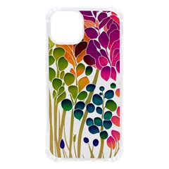 Plants Leaves Colorful Iphone 13 Tpu Uv Print Case by pakminggu