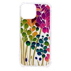 Plants Leaves Colorful Iphone 13 Mini Tpu Uv Print Case