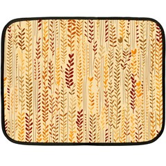 Autumn Nature Fall Two Sides Fleece Blanket (mini) by pakminggu