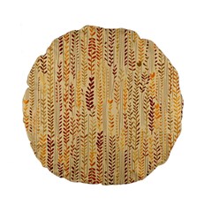 Autumn Nature Fall Standard 15  Premium Flano Round Cushions by pakminggu