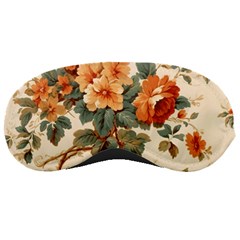 Flowers Leaves Swirl Plant Sleep Mask