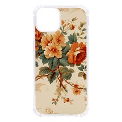 Flowers Leaves Swirl Plant iPhone 13 TPU UV Print Case