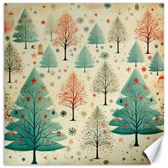 Christmas Tree Canvas 20  X 20  by pakminggu