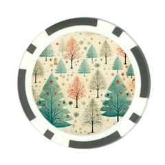 Christmas Tree Poker Chip Card Guard by pakminggu