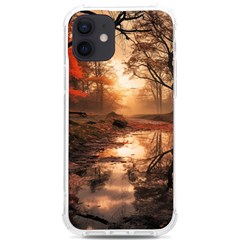 Trees Sunset Mist Iphone 12/12 Pro Tpu Uv Print Case by pakminggu