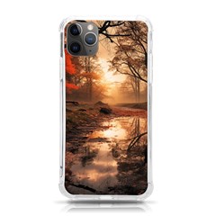 Trees Sunset Mist Iphone 11 Pro Max 6 5 Inch Tpu Uv Print Case by pakminggu