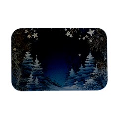 Christmas Night Winter Open Lid Metal Box (silver)   by pakminggu