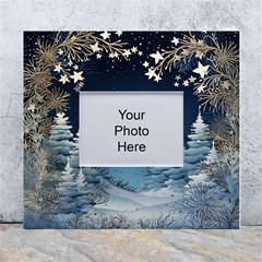 Christmas Night Winter White Wall Photo Frame 5  X 7  by pakminggu