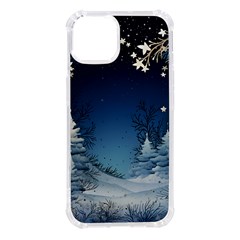 Christmas Night Winter Iphone 14 Tpu Uv Print Case