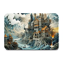 Castle Storm Sea Plate Mats by pakminggu