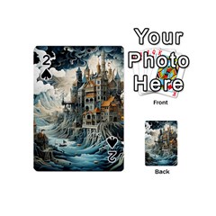 Castle Storm Sea Playing Cards 54 Designs (mini)