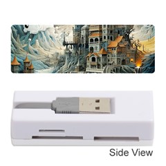 Castle Storm Sea Memory Card Reader (stick) by pakminggu