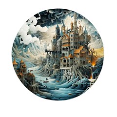 Castle Storm Sea Mini Round Pill Box (pack Of 3) by pakminggu